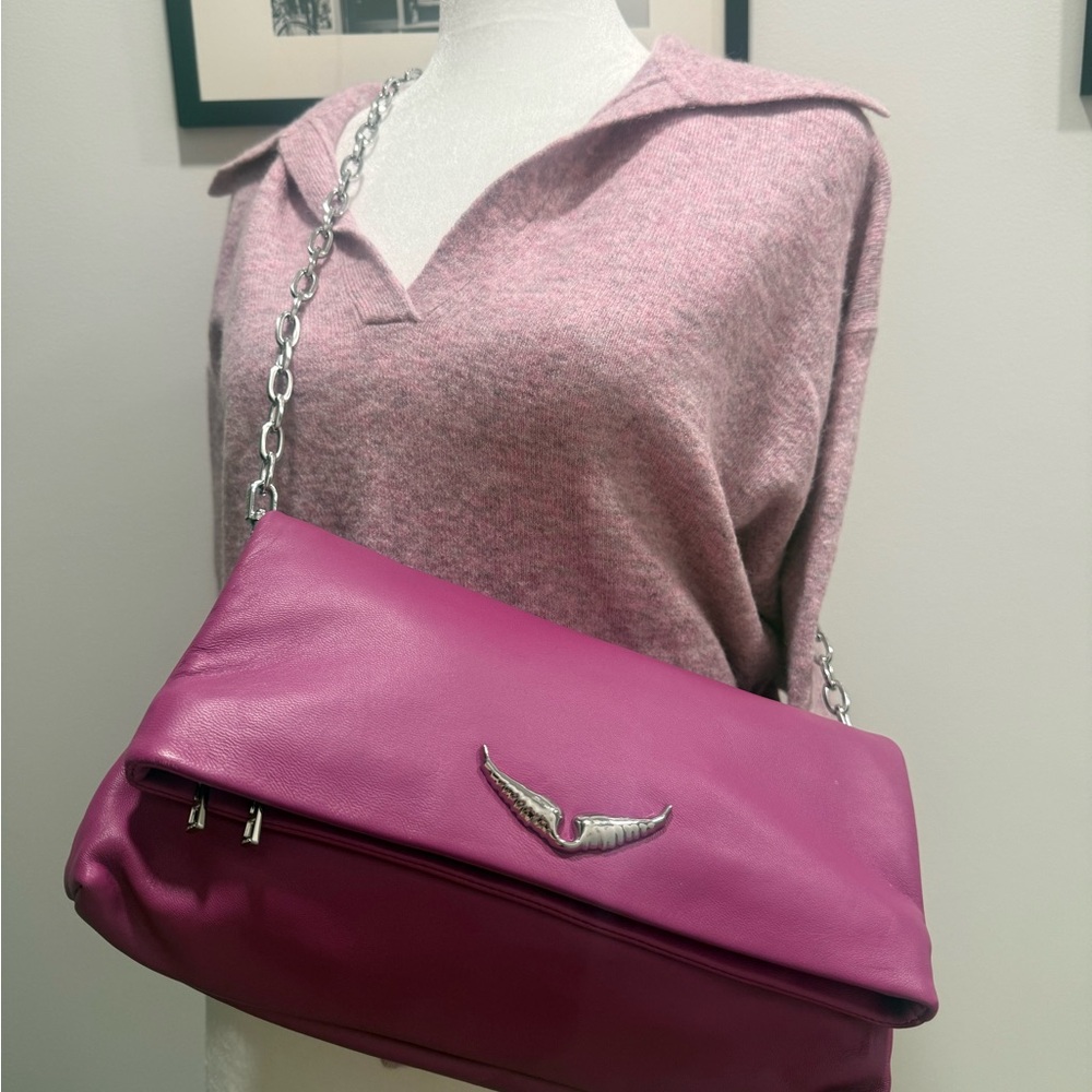 Zadig & Voltaire Fuchsia Shoulder Bag